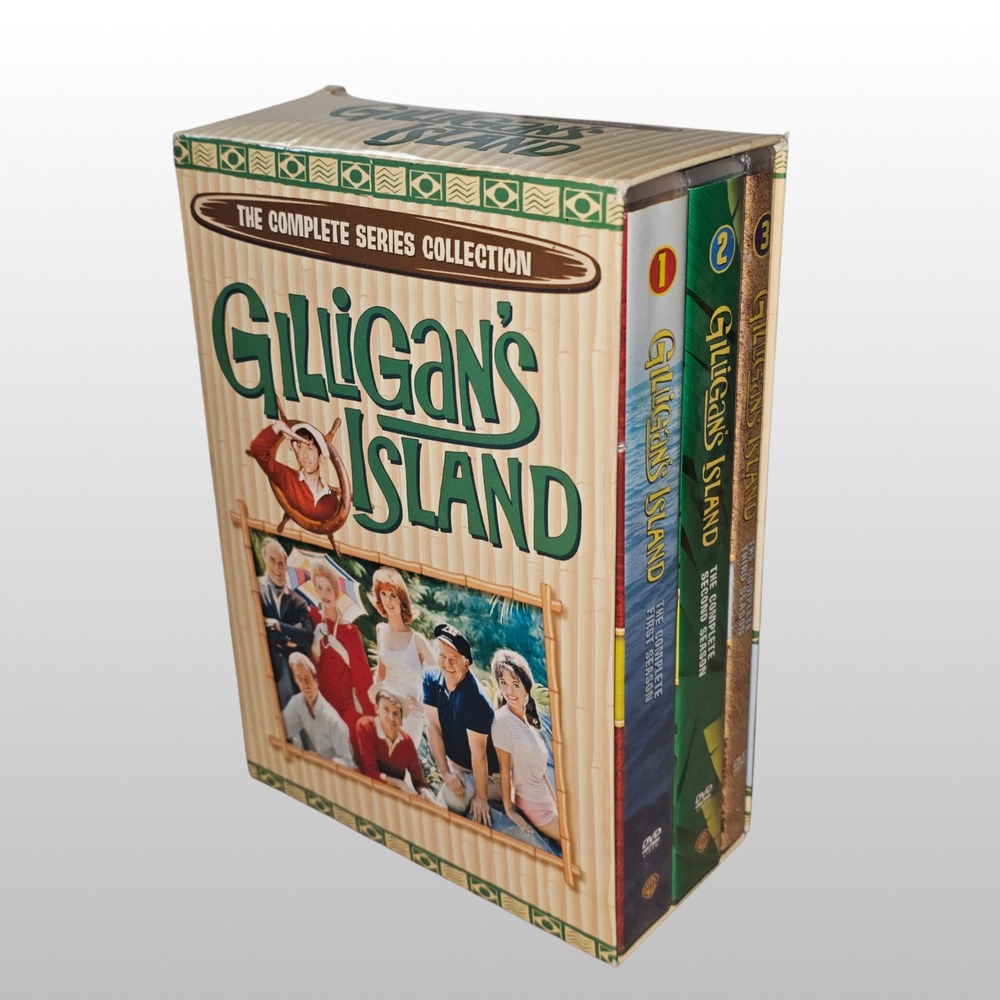 Warner Bros Gilligan's Island The Complete Series DVD Box Set Multicolor Good